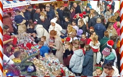 Božićni sajam OŠ Ivana Filipovića Osijek – FOTOGRAFIJE