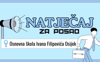 Natječaj – pomoćnik u nastavi