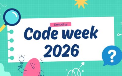 EU Code week 2026 – od pixel arta do pametne škole